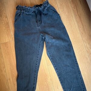 Women's High Rise Black Jeans